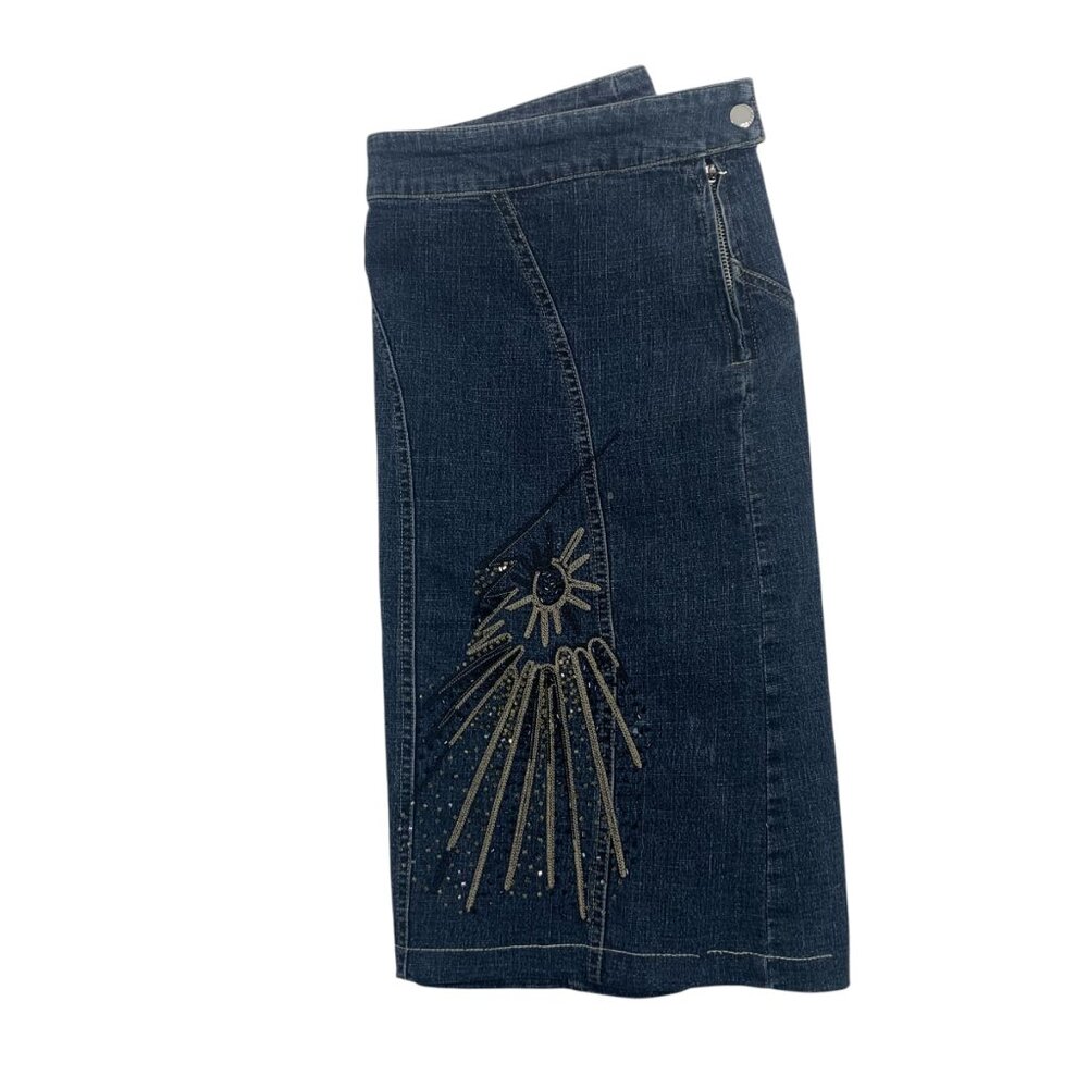 point zero  mini  denim skirt size 11 - Picture 4 of 16